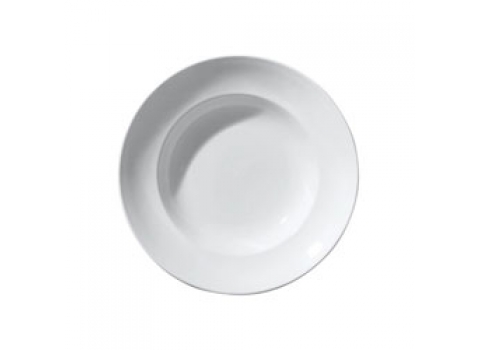 Assiette creuse Éco en porcelaine Ø 19 cm 