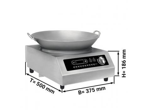 Wok à induction 3500 Watts