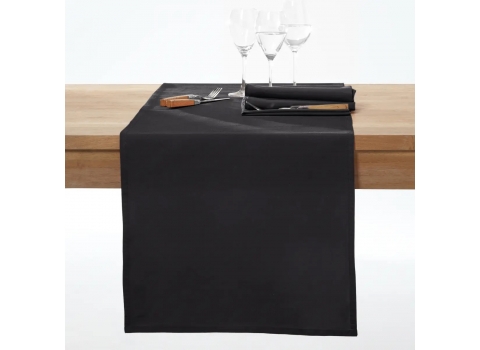 Chemin de table 210 x 52 cm - Noir 