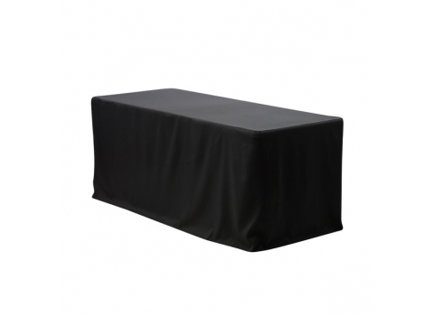 Nappe Buffet Unie 210 cm × 400 cm - Noire - Polyester 