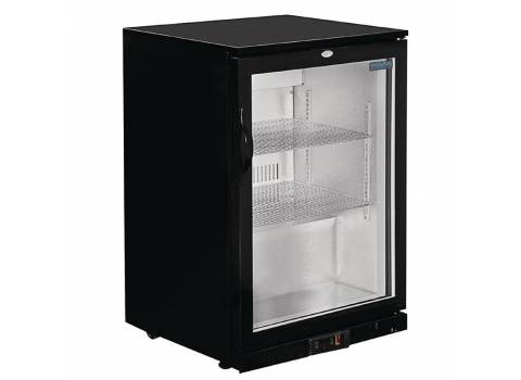 Vitrine de comptoir NOIRE 138 litres - 180W - 60 x 52 cm x 90(h) cm