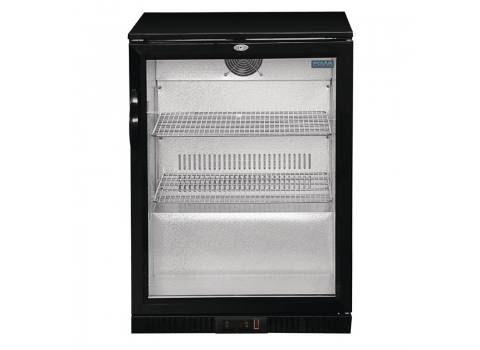 Vitrine de comptoir NOIRE 138 litres - 180W - 60 x 52 cm x 90(h) cm