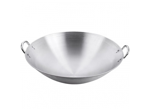 Poêle wok en acier inoxydable - Ø 450mm