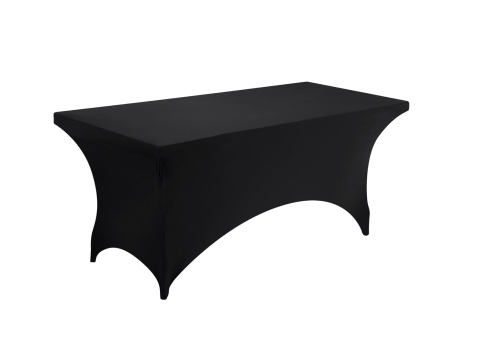 Housse noire pour Table  122 cm x 76 cm Hauteur 74 cm