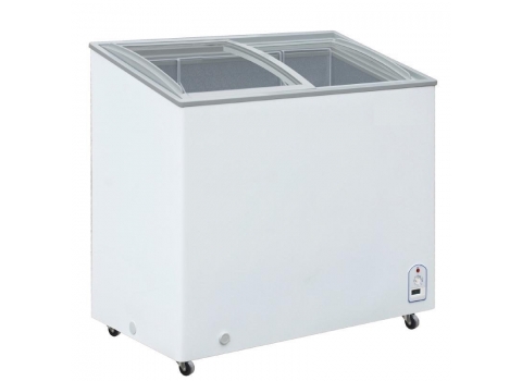 Congélateur coffre vitré 200L - 200W