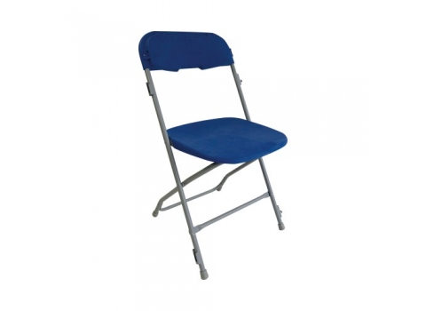 Chaise Pliante LISA Bleue Accrochable (Pour Intérieur exclusivement)