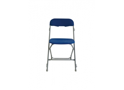 Chaise Pliante LISA Bleue Accrochable (Pour Intérieur exclusivement)