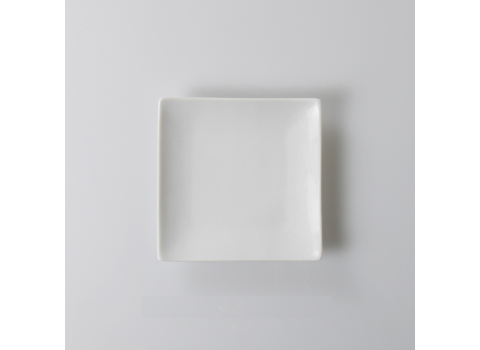 Mini assiette carrée en Porcelaine 11,7 cm 