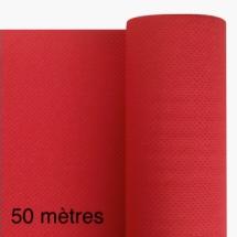 Nappe en rouleau Qualité PRO Rouge 1,20m x 50m