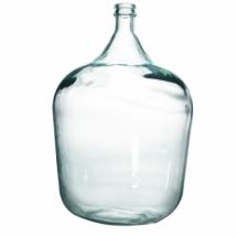 Bonbonne dame jeanne en verre recyclé transparent - D40 cm x H.56 cm (Grande)