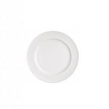 Mini assiette en porcelaine blanche 14 cm 