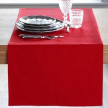 Chemin de table 210 x 52 cm - Rouge 