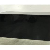 Table Buffet Lack-Folie 200 x 90 cm : Noire