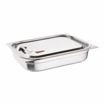 Couvercle hermétique inox et silicone pour Bac gastro GN 1/1