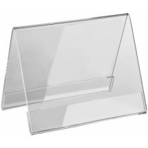 Présentoir Chevalet de Table Transparent  10 x 6 x 5,5 cm (h)
