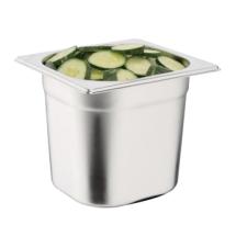 Bac Gastronorme INOX GN 1/6 : 2,2 Litres - Hauteur 15 cm