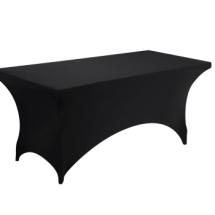 Housse noire pour Table  122 cm x 76 cm Hauteur 74 cm