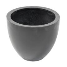 Cache pot en fiberstone : Noir