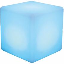 Cube / Pouf lumineux sans fil  40 cm x 40 cm 