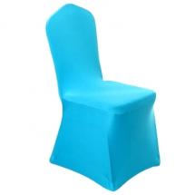 Housse de chaise extensible Turquoise 