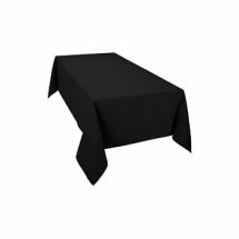 Nappe rectangulaire noire Unie  - 175 cm x 300 cm